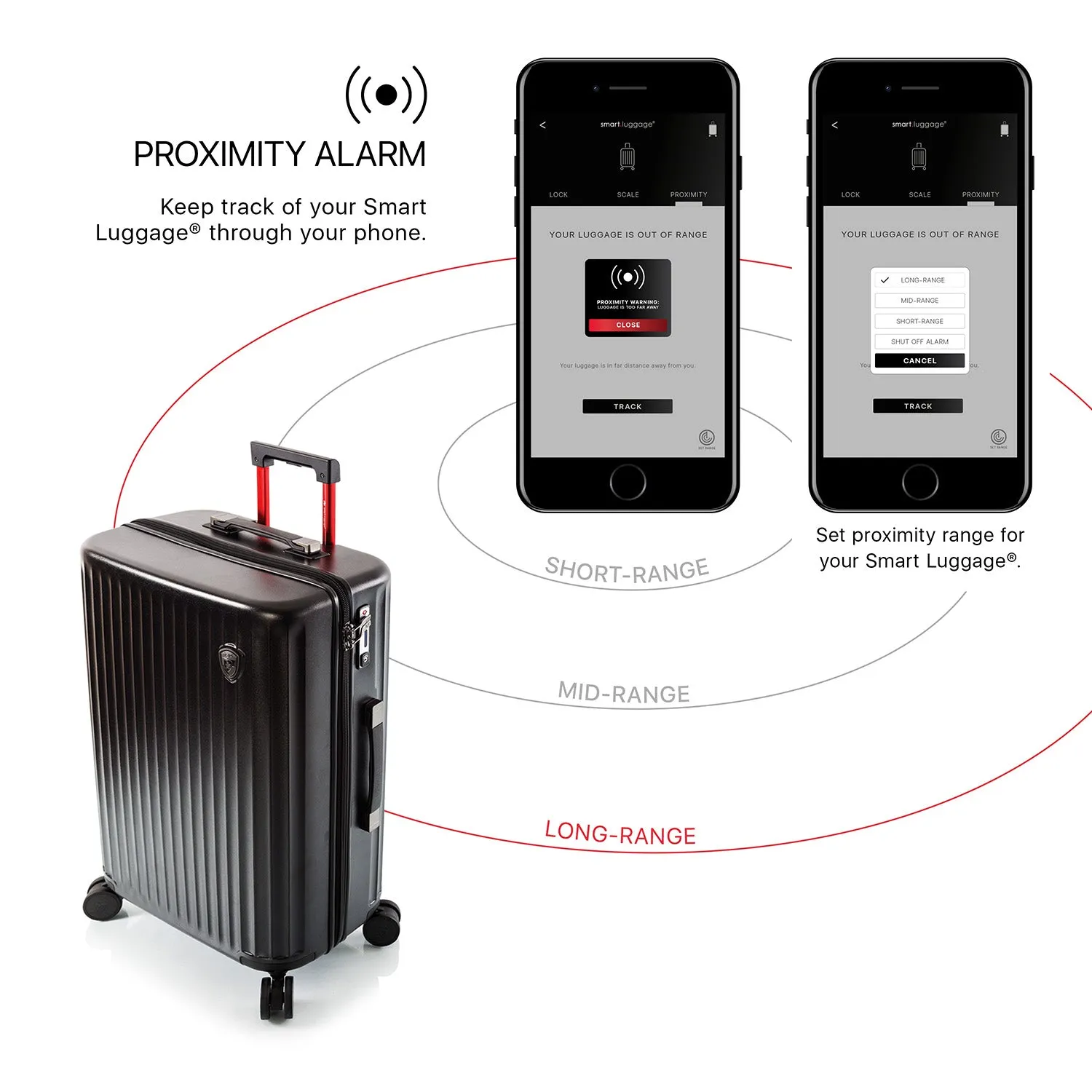 SmartLuggage® 26 Inch Luggage - Airline Approved