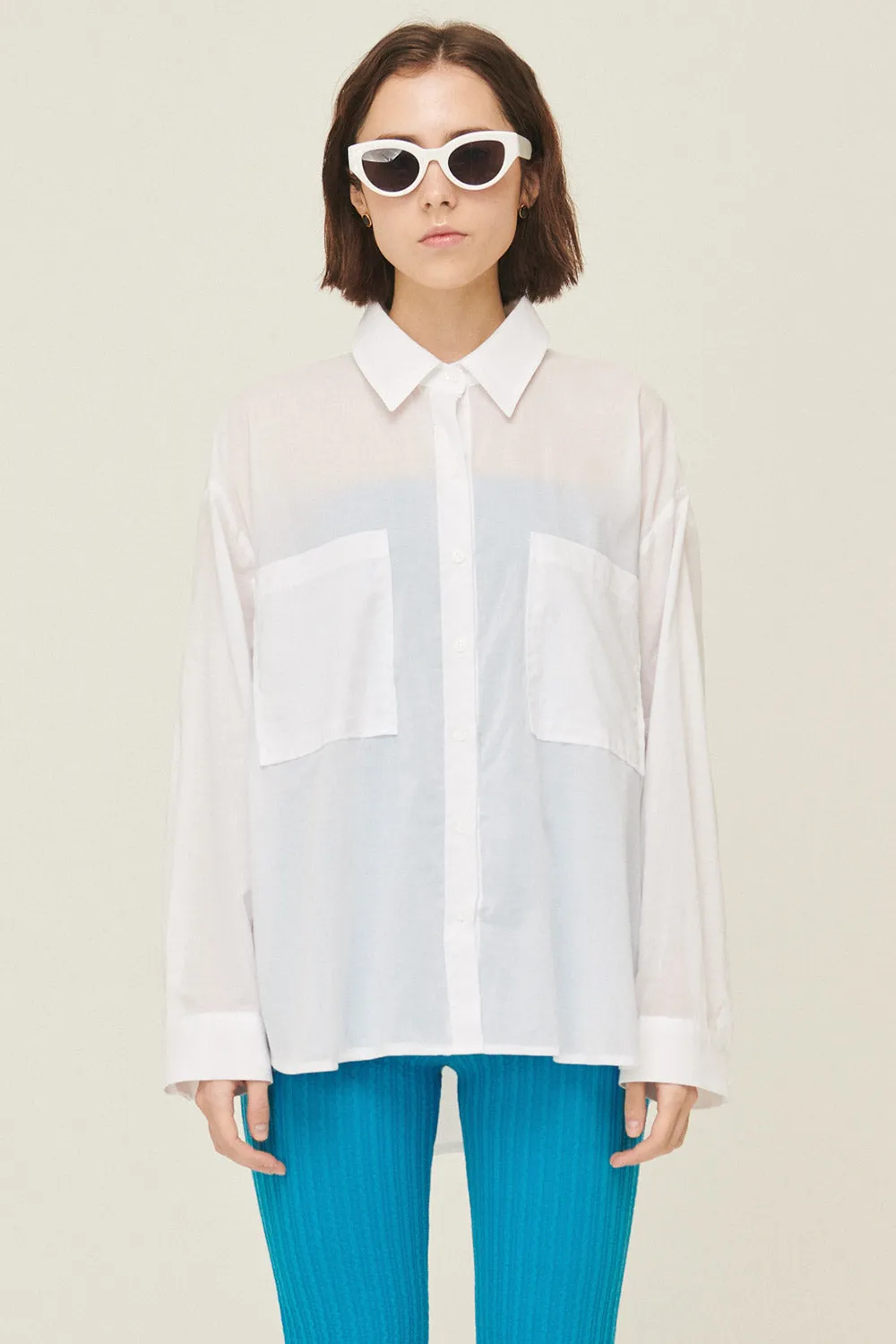 Sophia Relaxed Fit Cotton Shirt