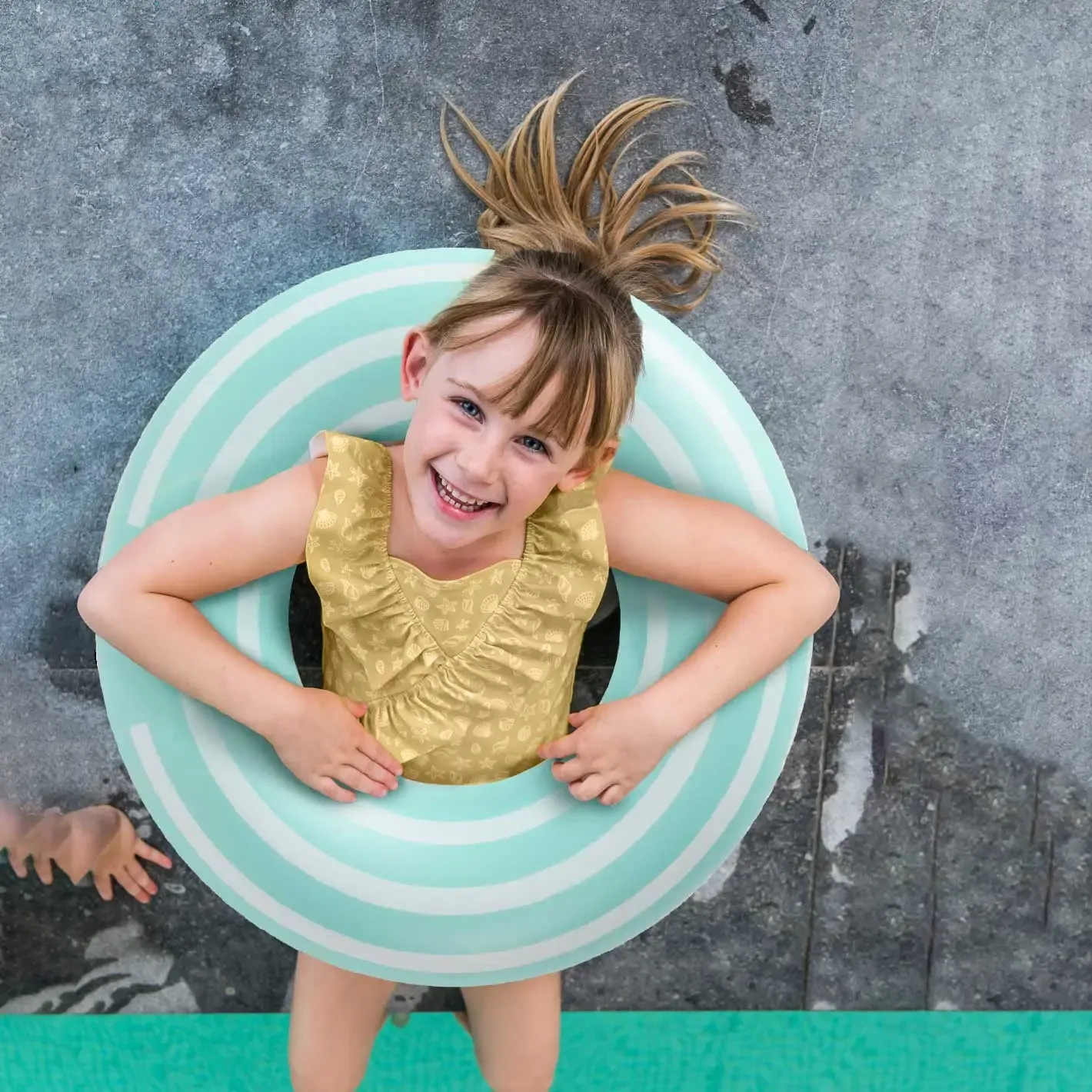 Swim Ring Med - Green
