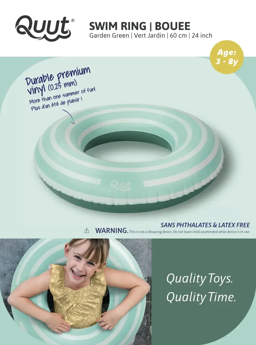 Swim Ring Med - Green