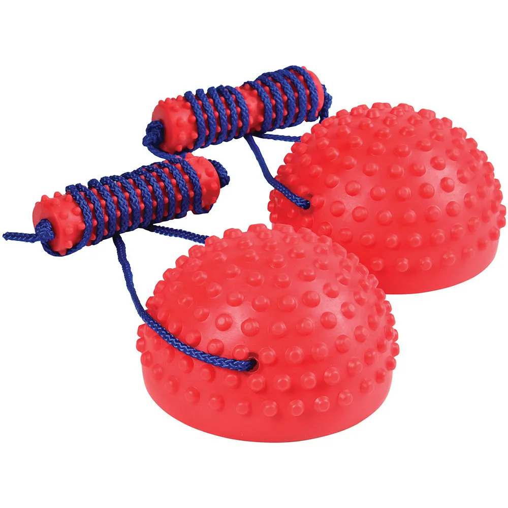 Tactile Half-Sphere Stilts | Balance Builder for Kids