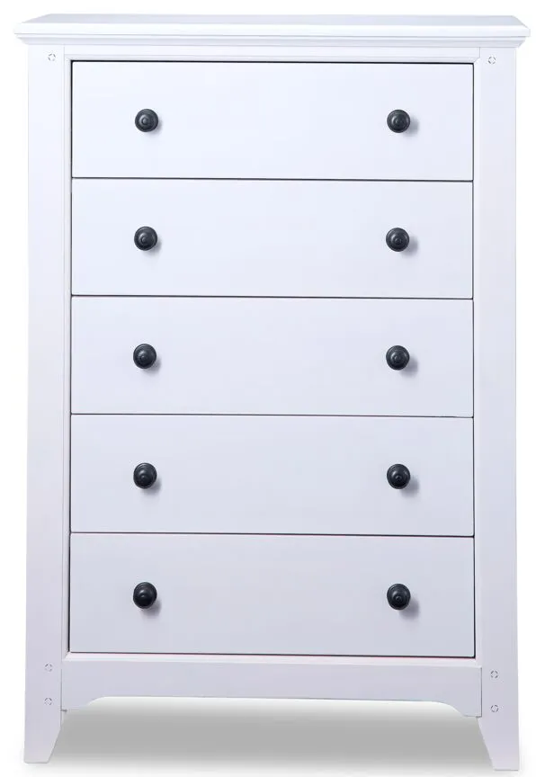 Tahoe 5-Drawer Chest - Sea Shell