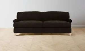 The Carmine Sofa - Nubuck Leather Espresso