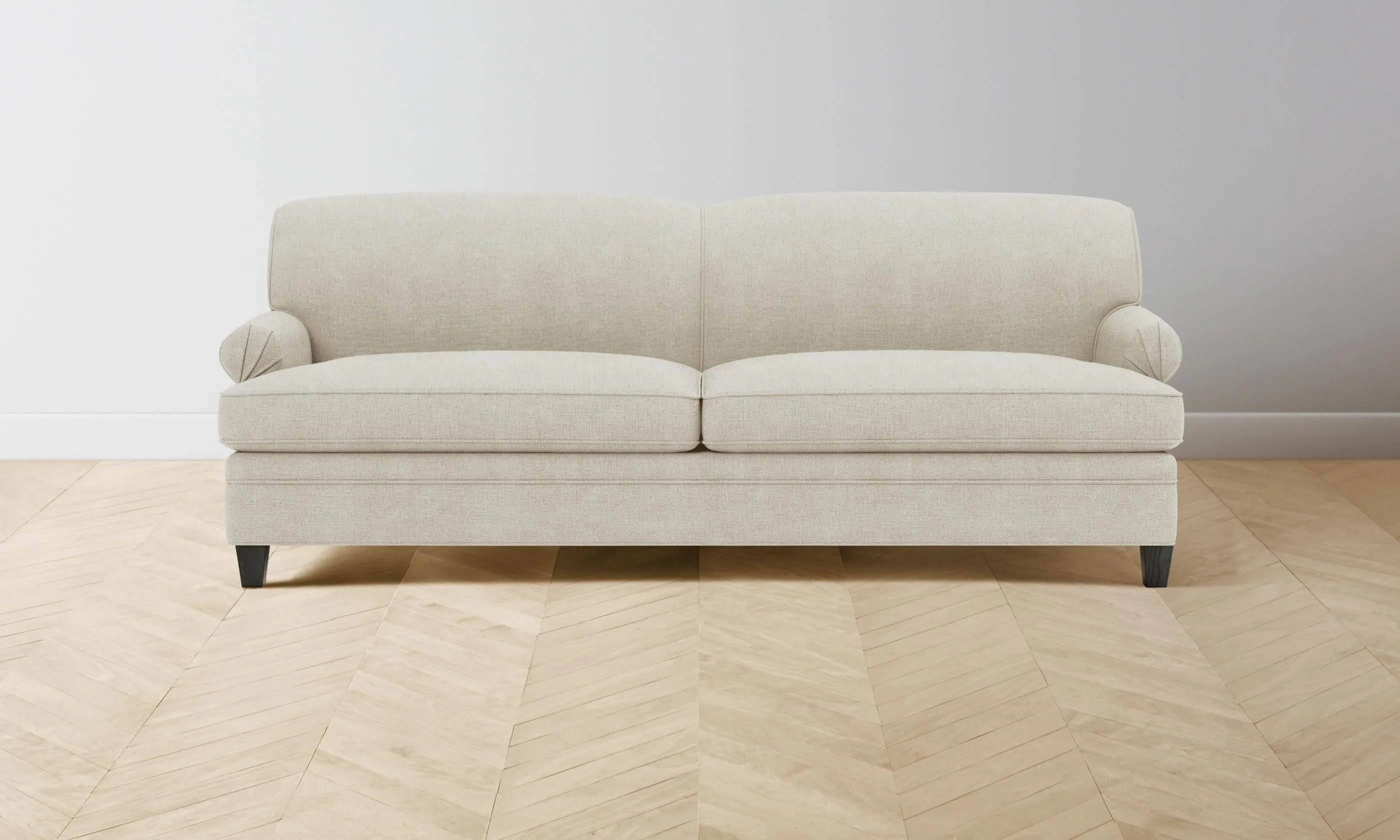 The Carmine Sofa - Performance Mélange Weave Shell
