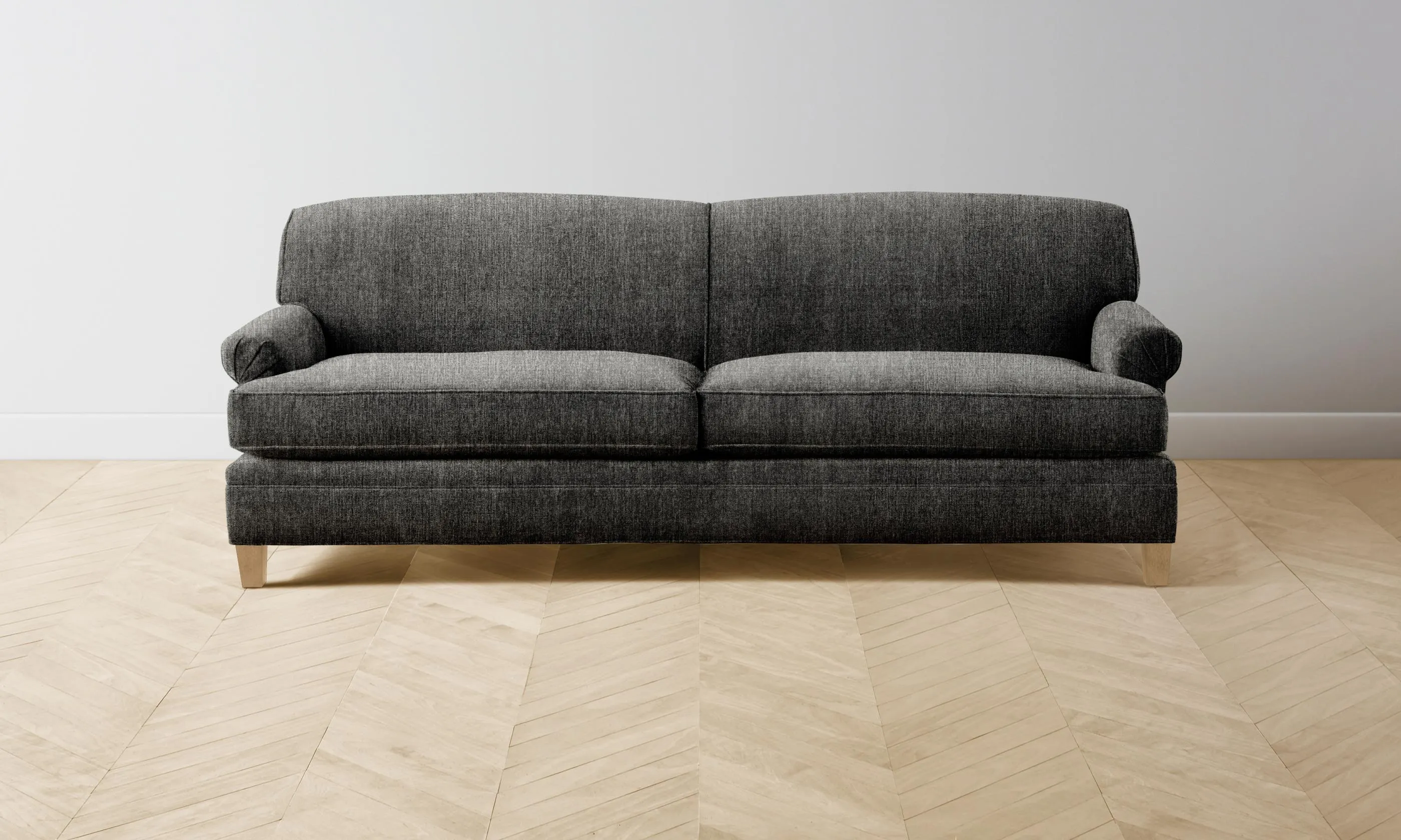 The Carmine Sofa - Performance Tweed Char