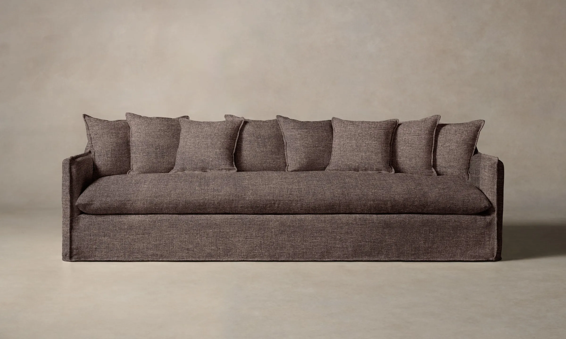 The Dune Sofa - Heritage Belgian Linen Carob