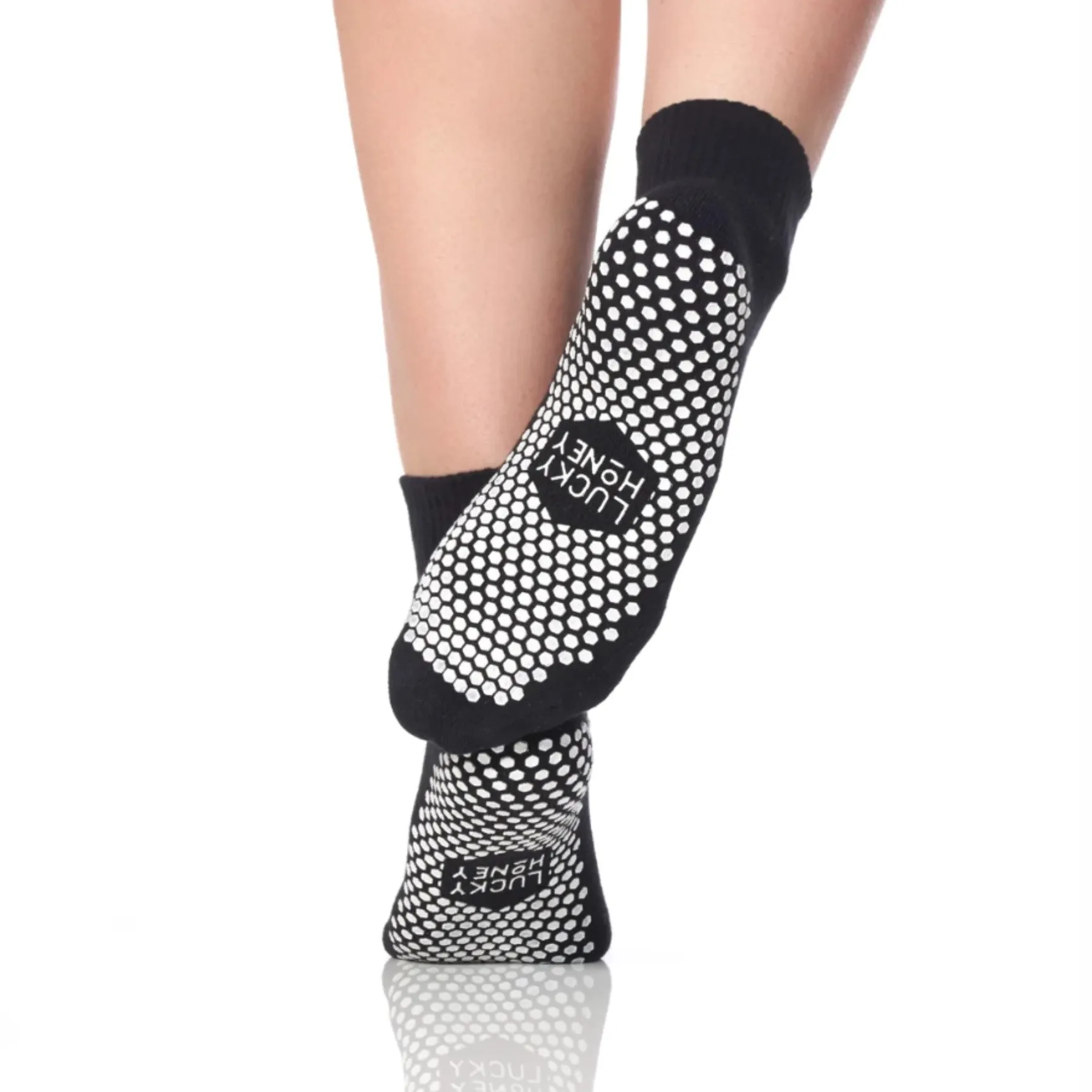 The Harlow Ankle Grip Sock (Barre/Pilates)