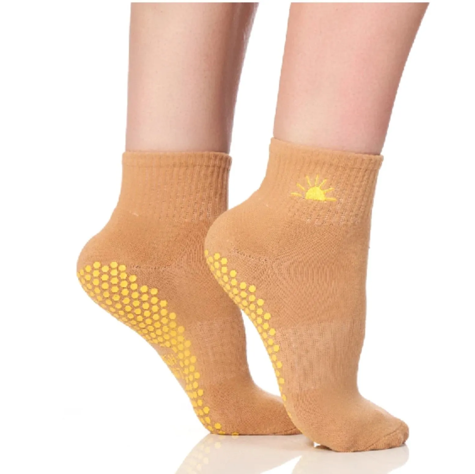 The Harlow Ankle Grip Sock (Barre/Pilates)