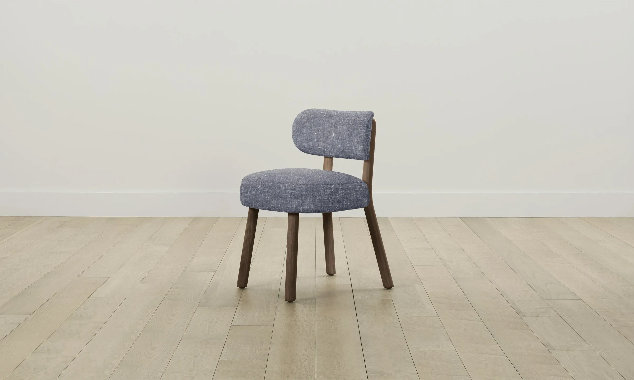 The Jane Dining Chair - Heritage Belgian Linen Lake