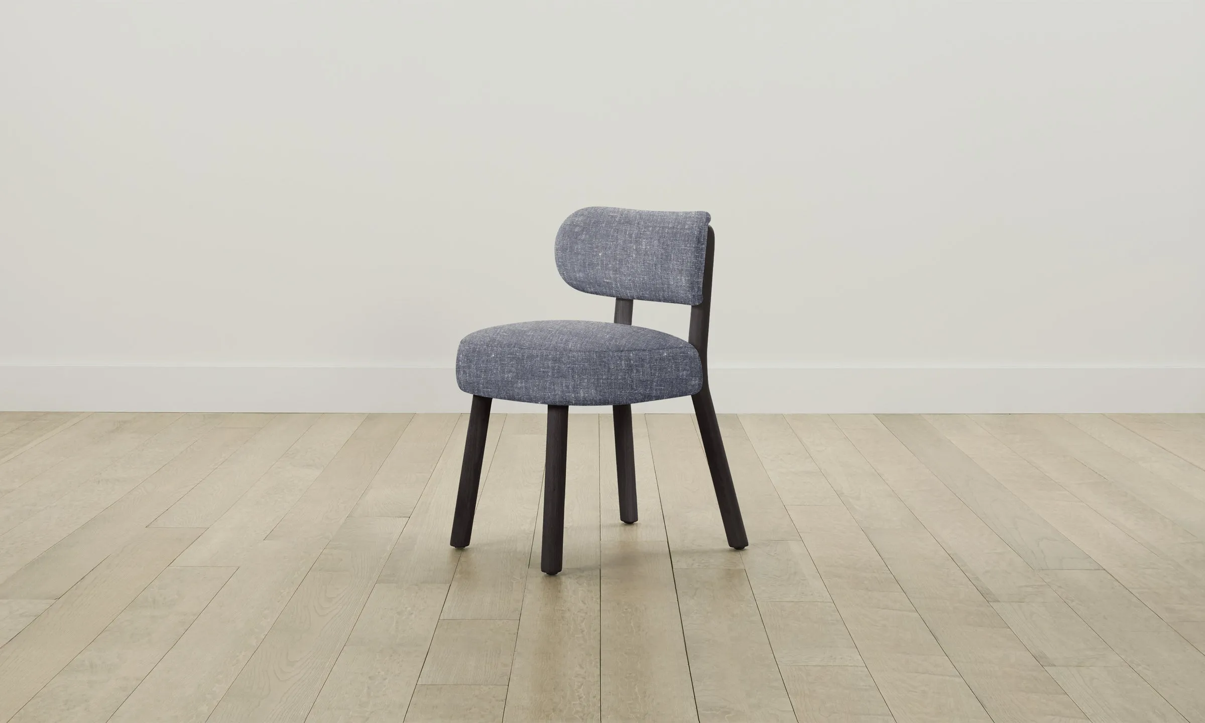 The Jane Dining Chair - Heritage Belgian Linen Lake