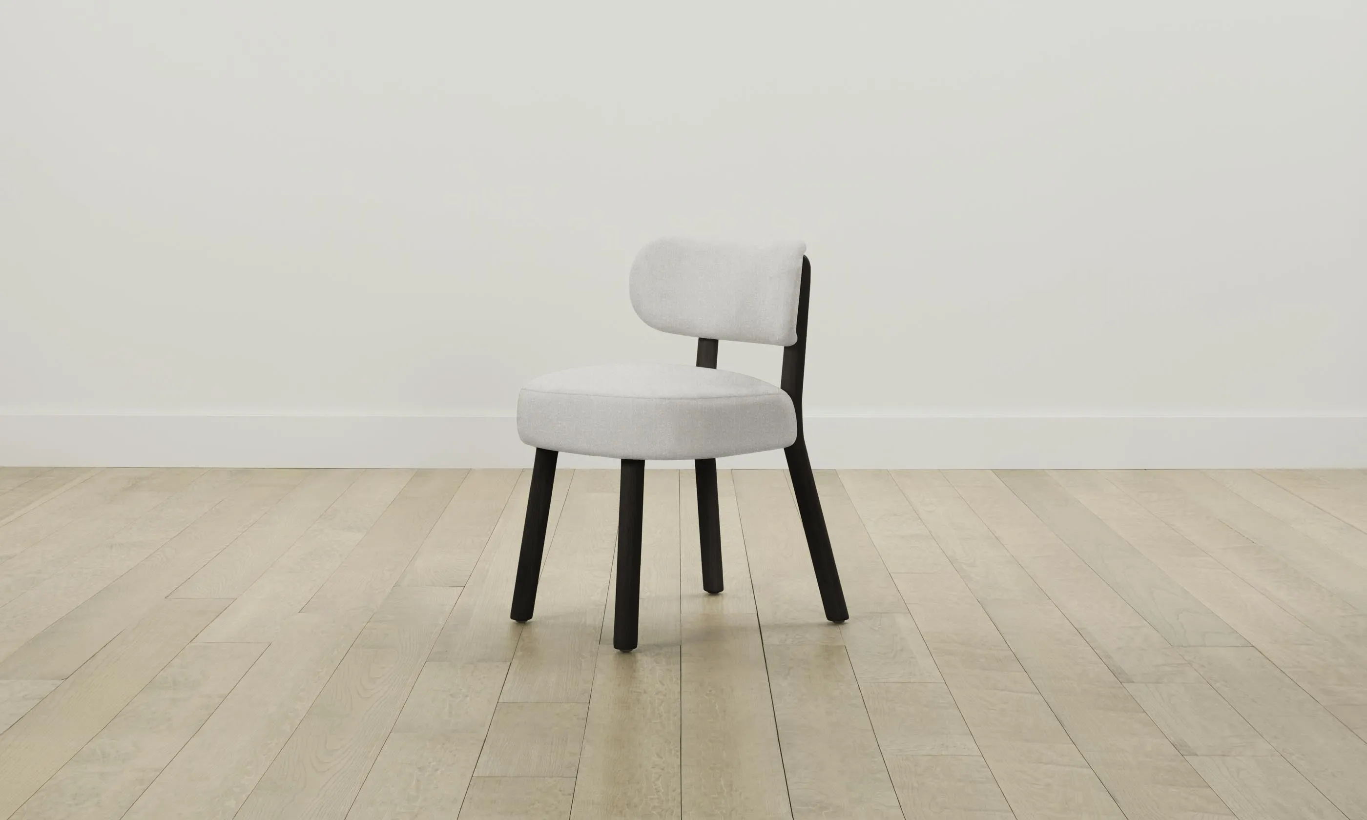 The Jane Dining Chair - Merino Heather Grey