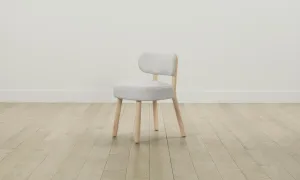 The Jane Dining Chair - Merino Heather Grey