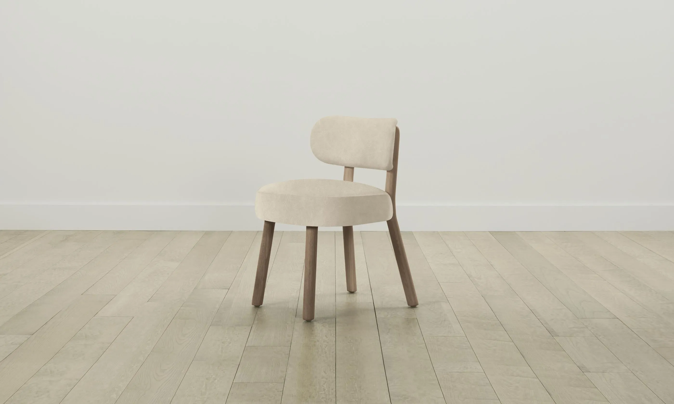 The Jane Dining Chair - Tuscan Leather Bisque