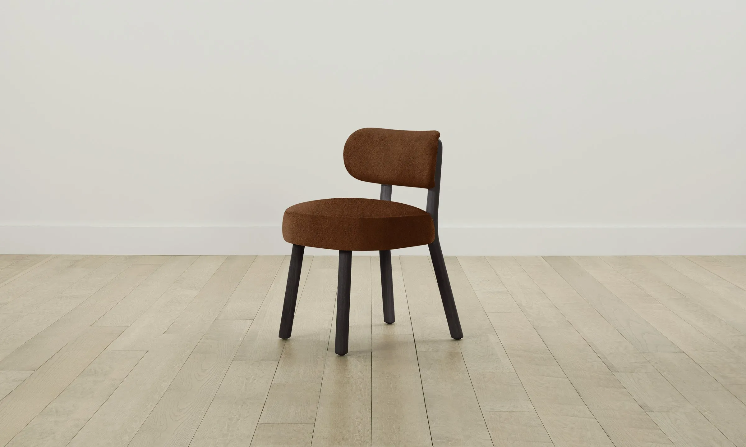 The Jane Dining Chair - Tuscan Leather Cognac