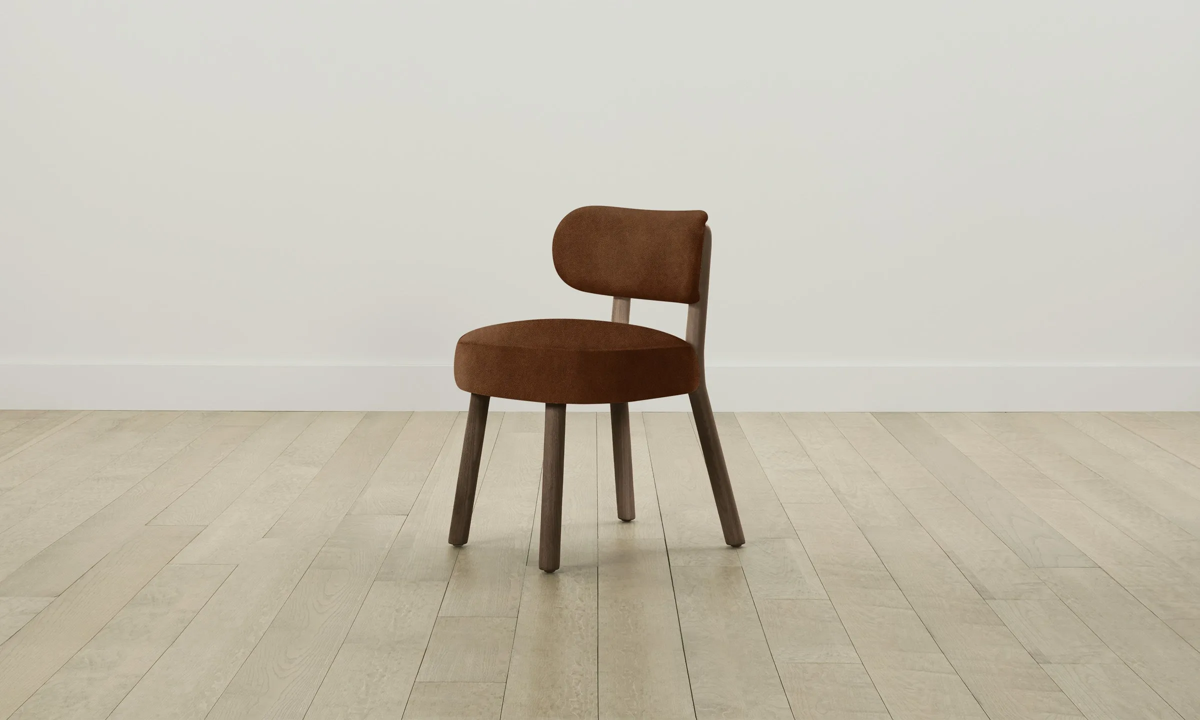 The Jane Dining Chair - Tuscan Leather Cognac