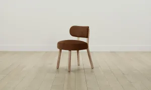 The Jane Dining Chair - Tuscan Leather Cognac