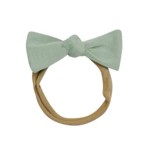 Tiny Nylon Bow in Thyme