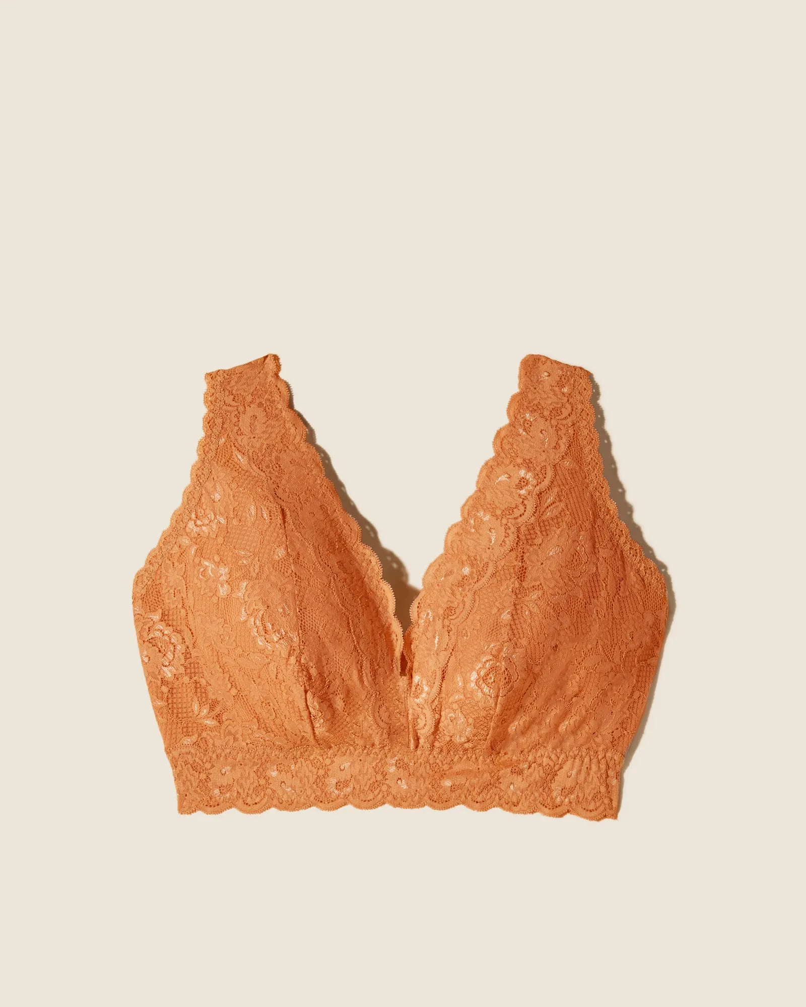 Ultra Curvy Plungie Longline Bralette