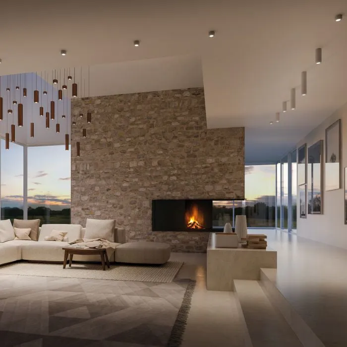 Urban Mini L Pendant In White, Bronze Or Grey From Axo Light