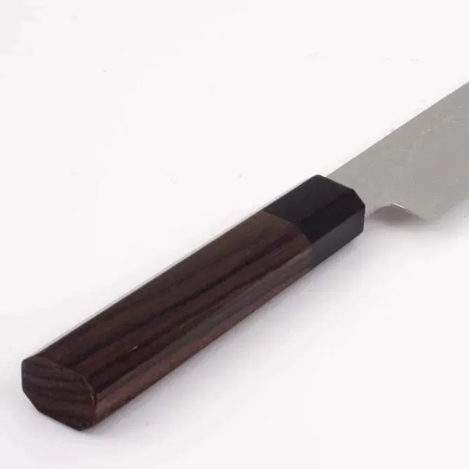 Warikomi Damascus Sujihiki Knife- Rosewood Handle