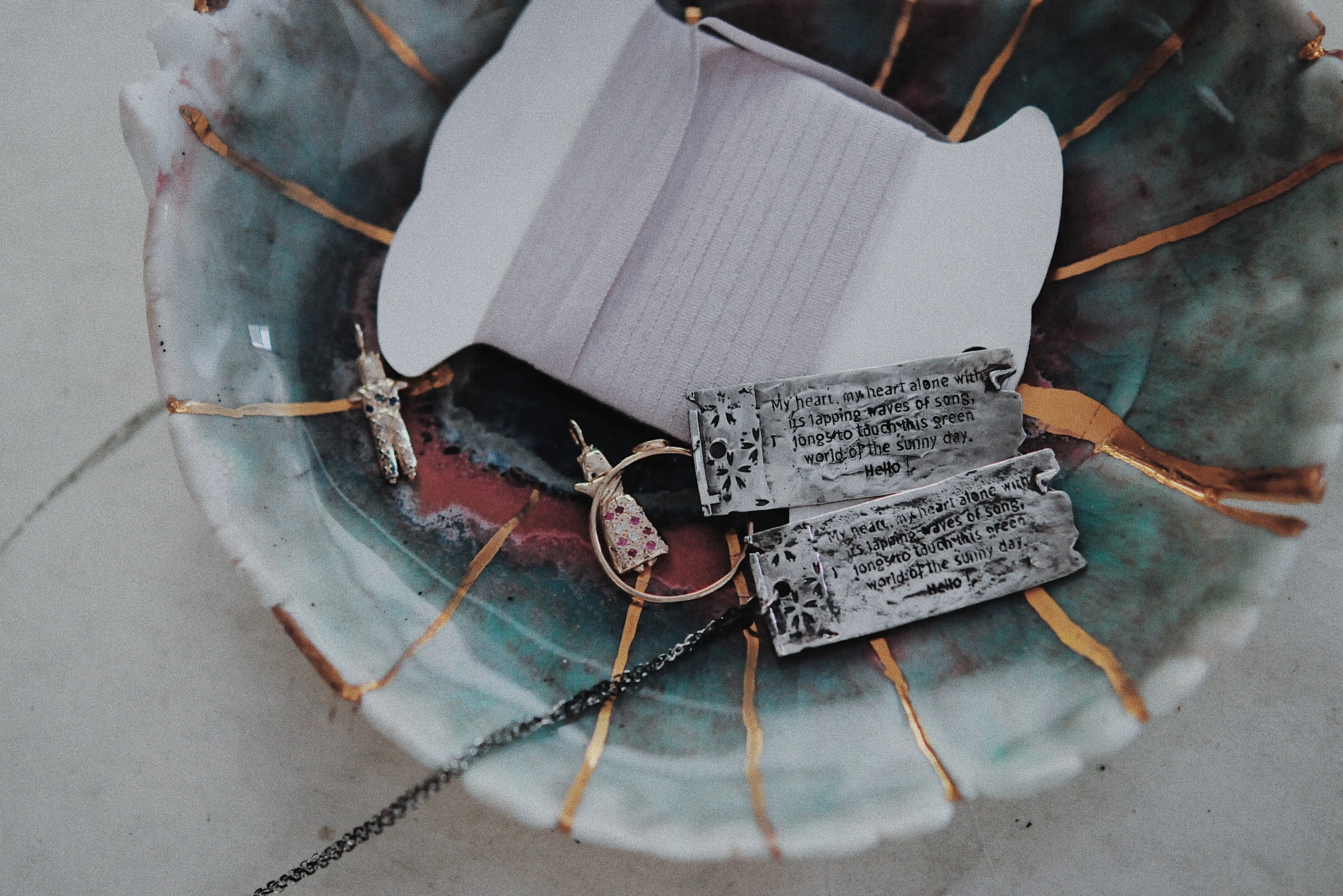 Waves of Song Necklace - Ready-to-ship