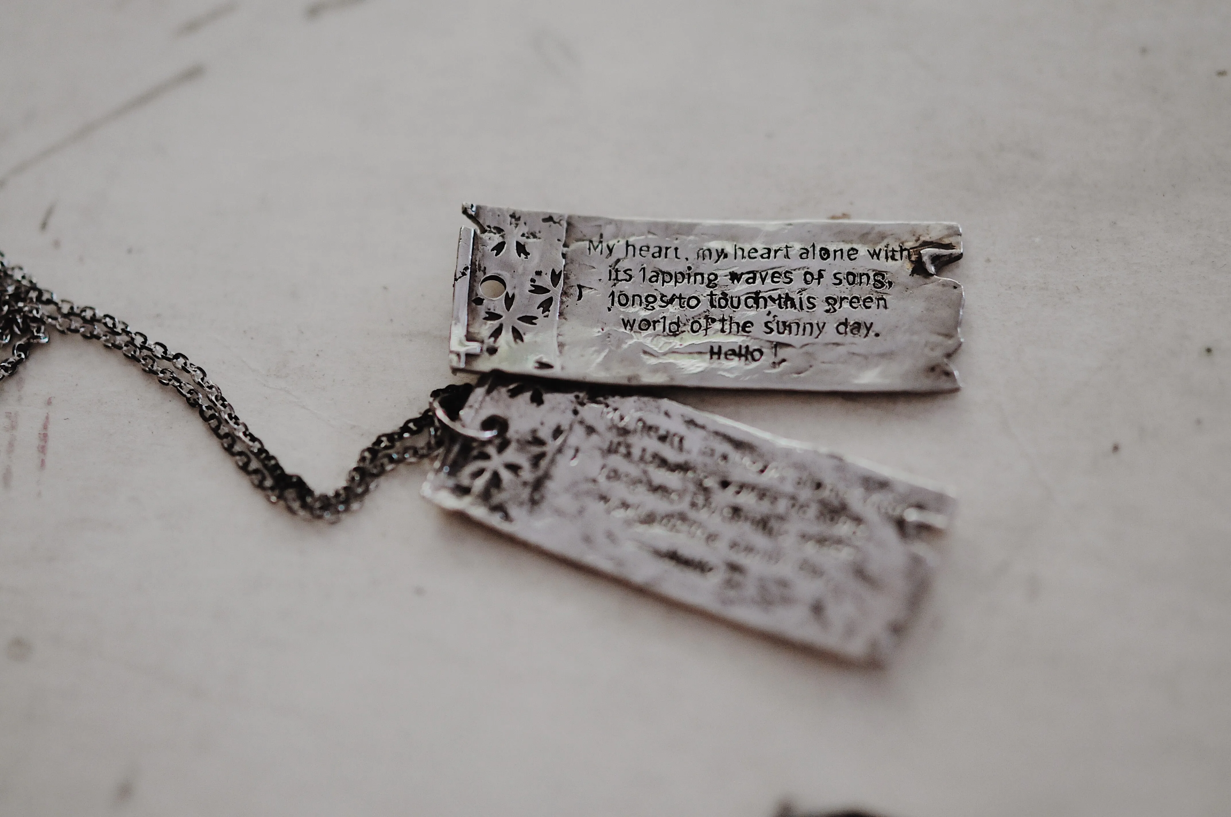 Waves of Song Necklace - Ready-to-ship