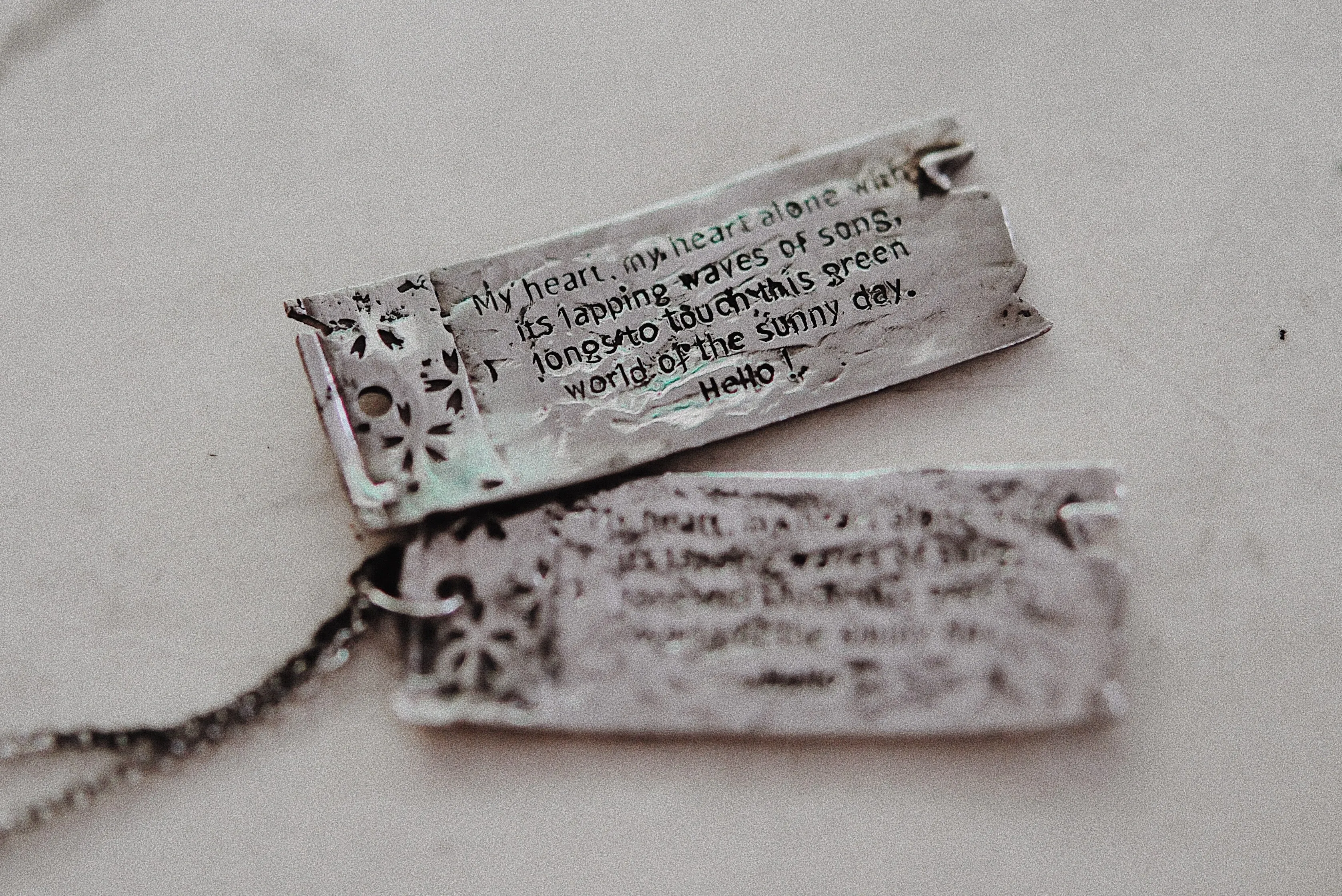Waves of Song Necklace - Ready-to-ship