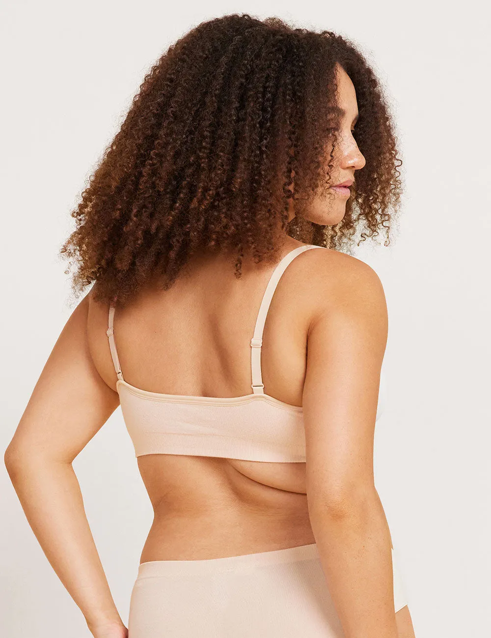 Wireless T-Shirt Bra - Rosewood