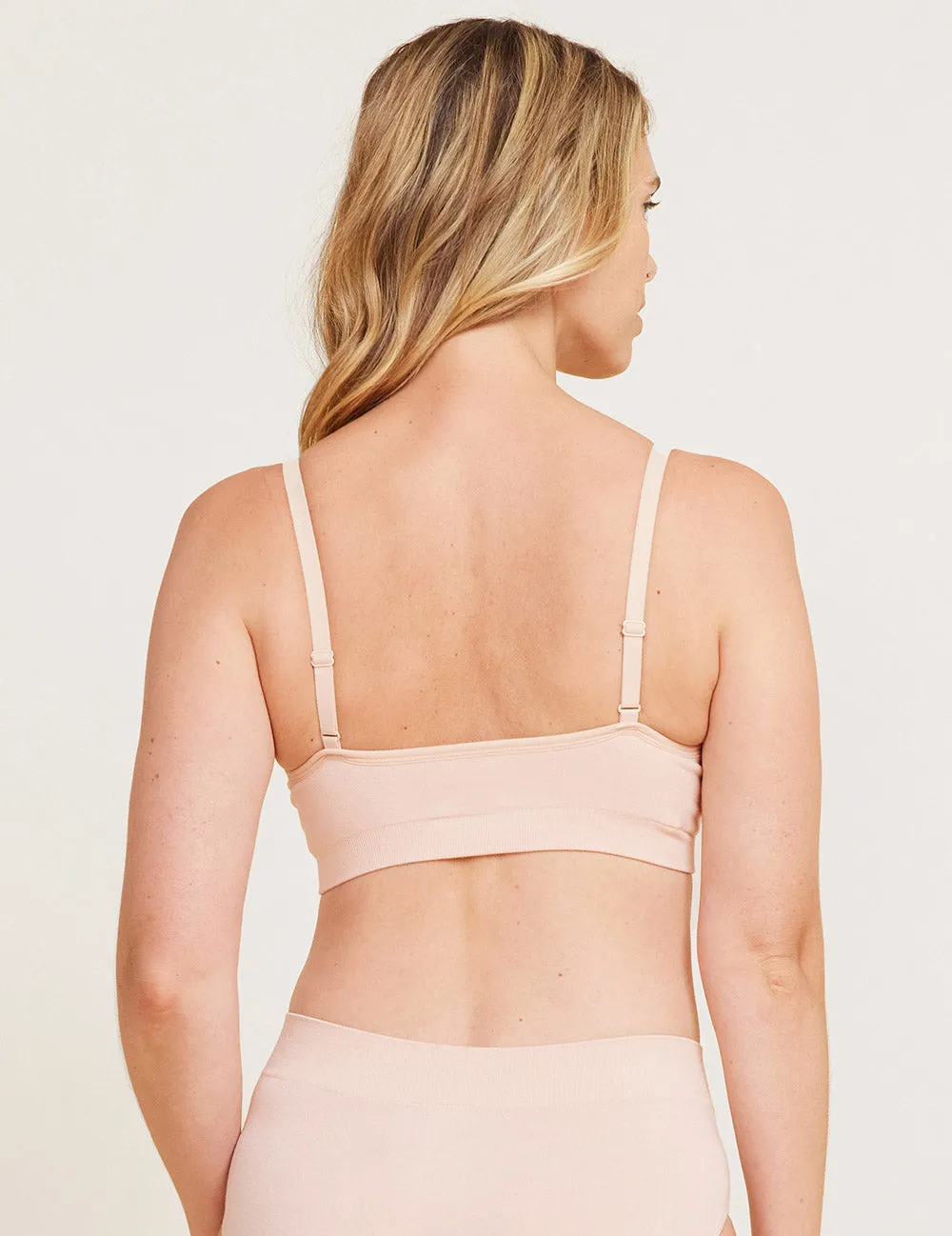 Wireless T-Shirt Bra - Rosewood
