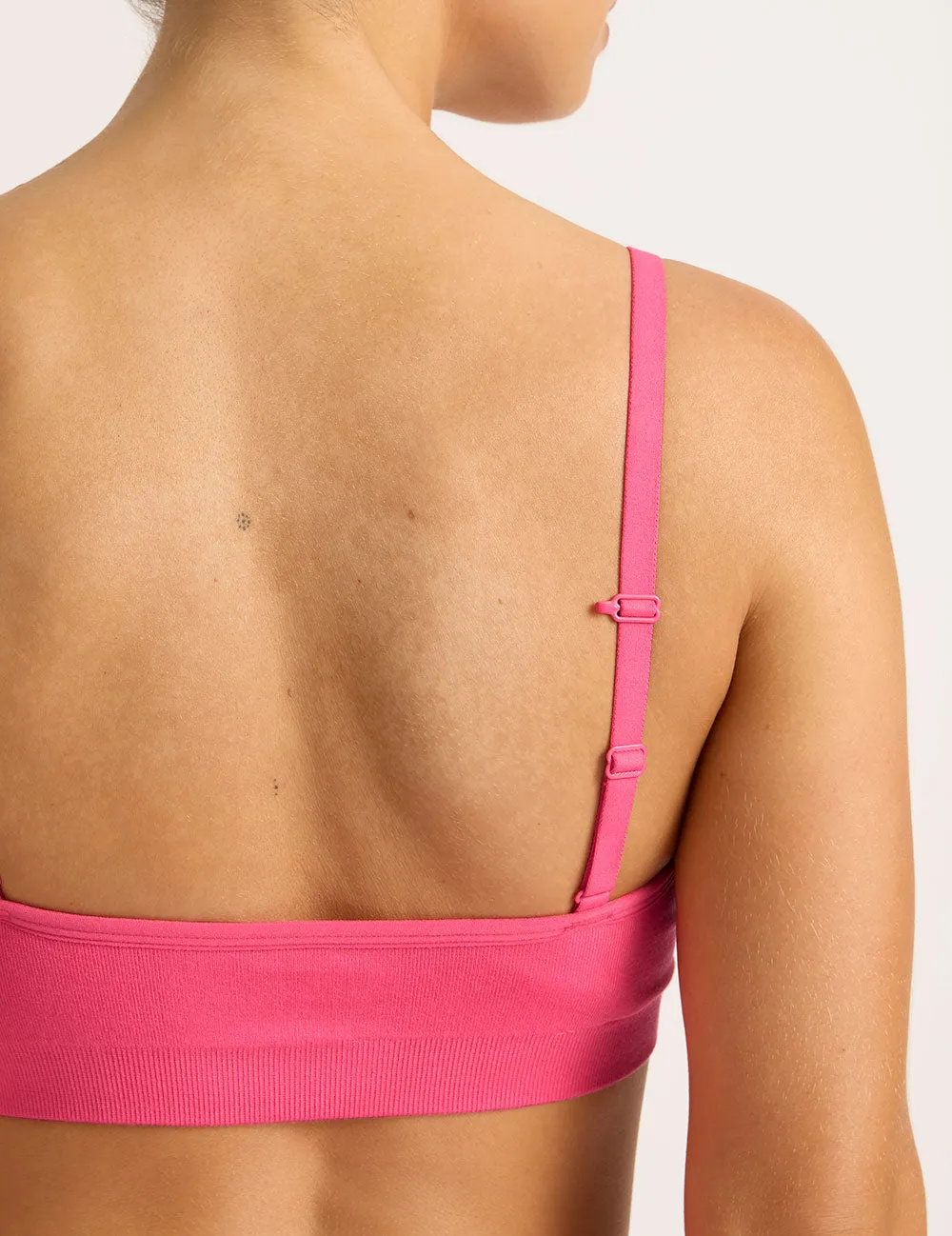 Wireless T-Shirt Bra - Rosewood