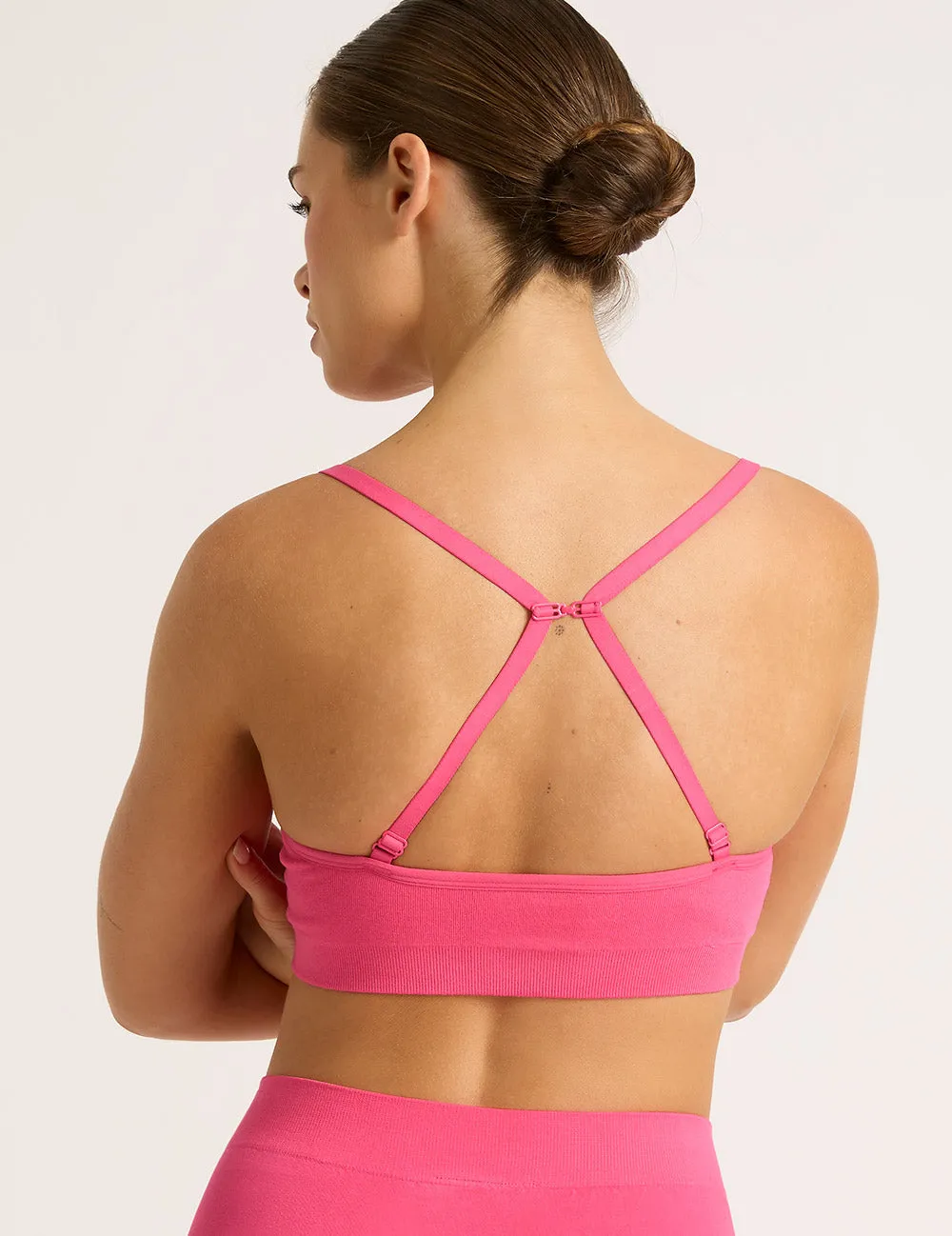 Wireless T-Shirt Bra - Rosewood