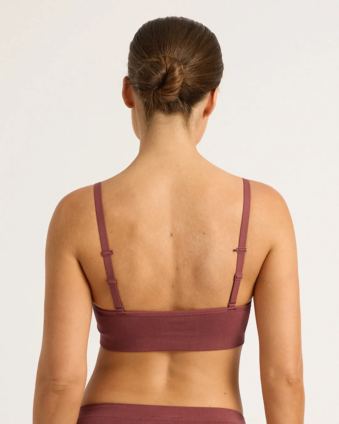 Wireless T-Shirt Bra - Rosewood