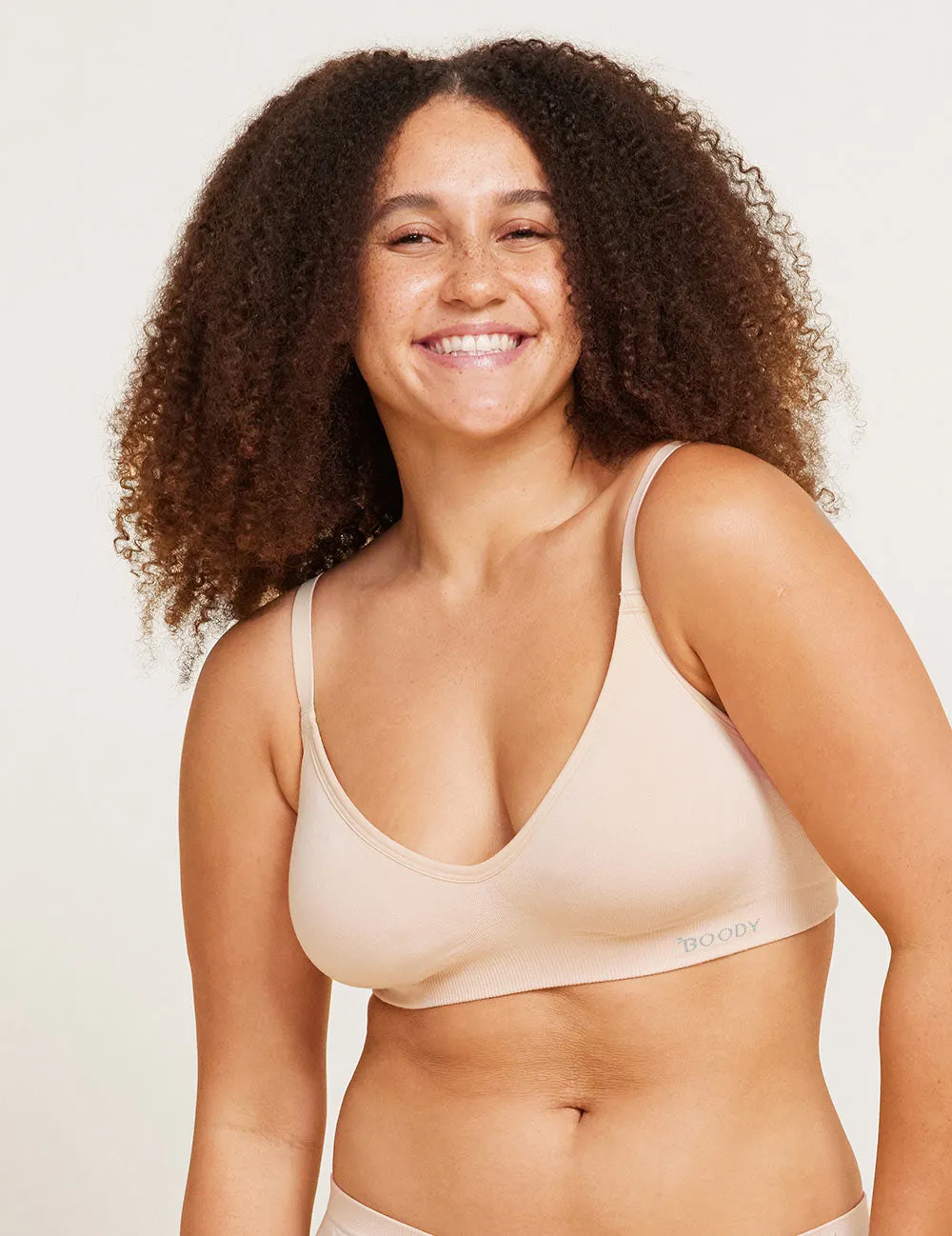 Wireless T-Shirt Bra - Rosewood