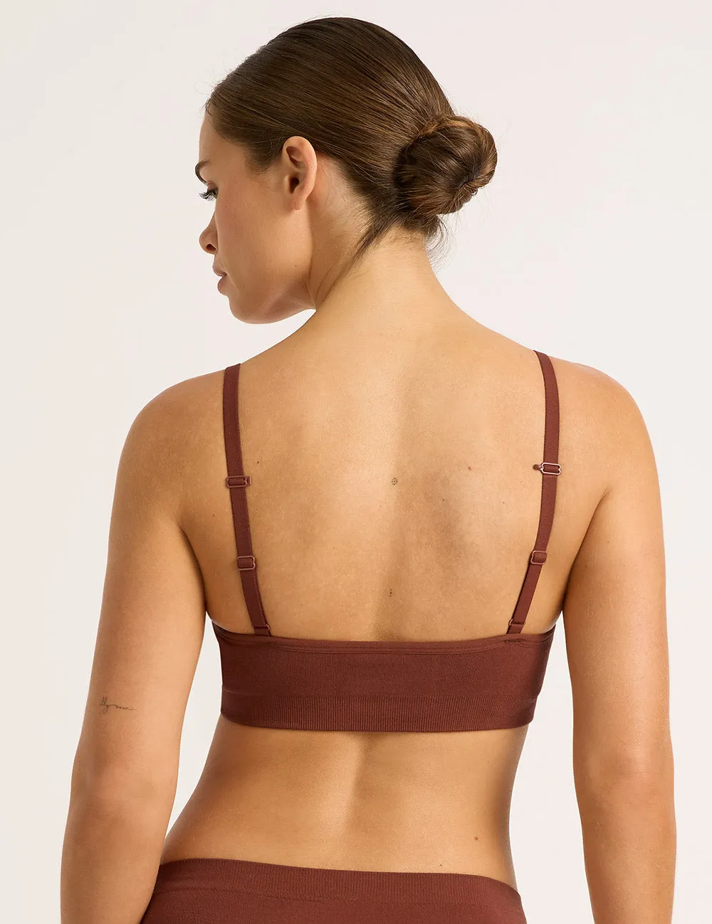 Wireless T-Shirt Bra - Rosewood