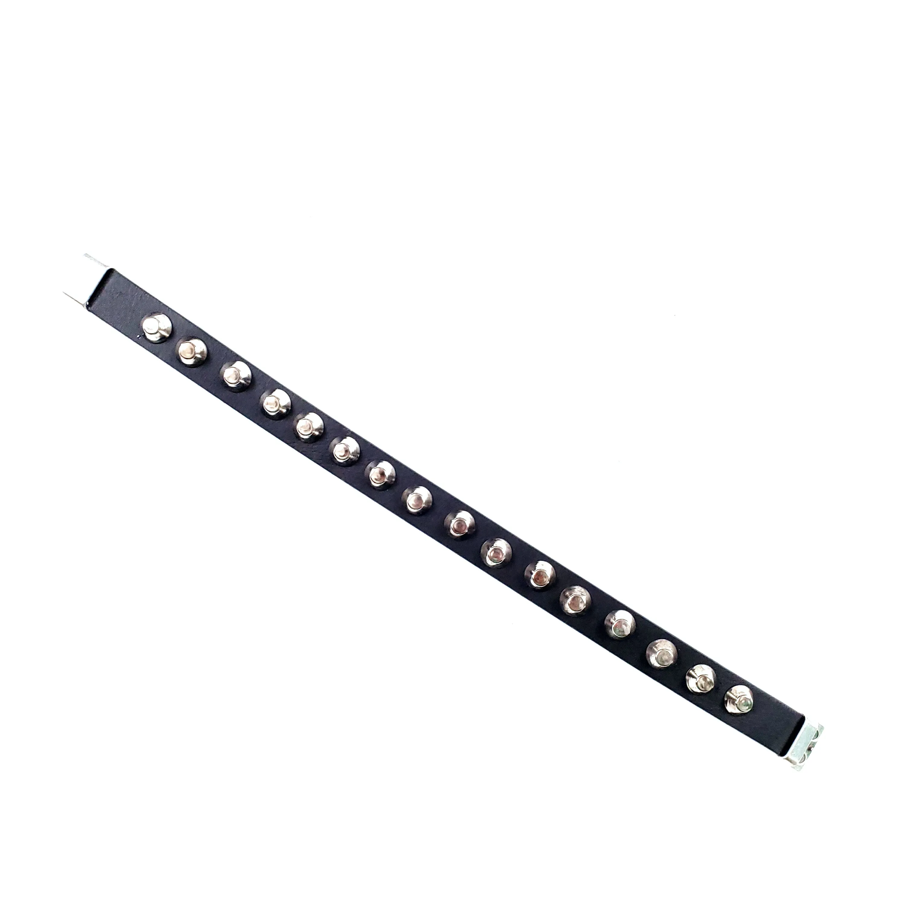 Women's Studded Leather Choker - Made in Canada