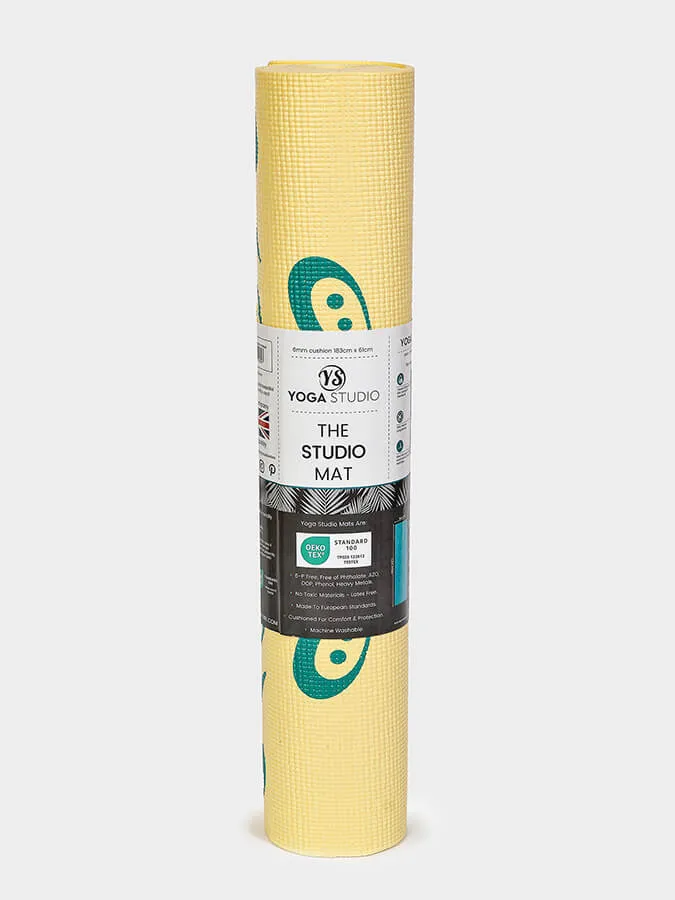 Yoga Studio Designed Sticky Yoga Mat 6mm