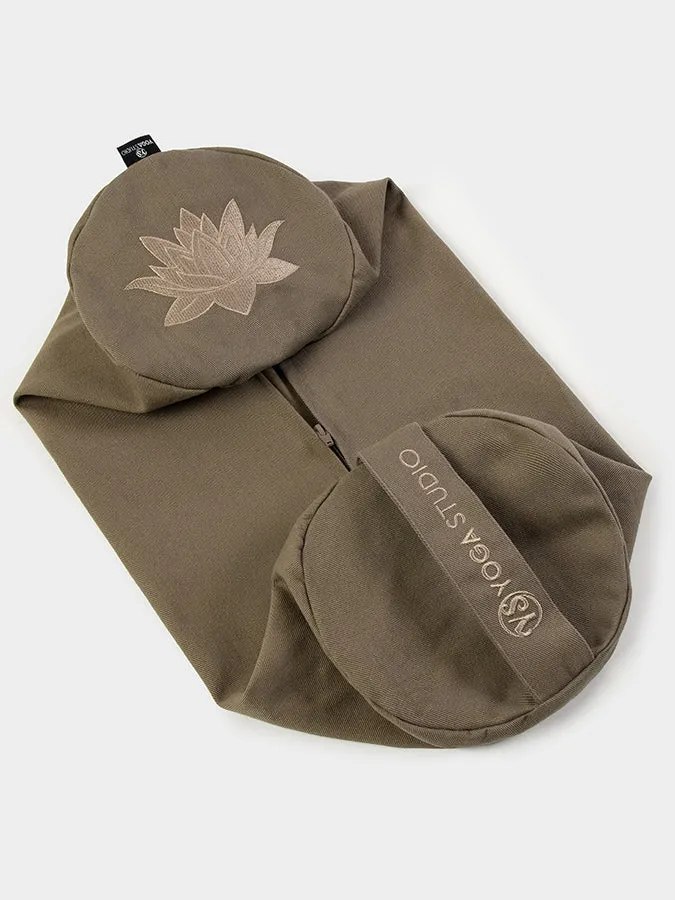 Yoga Studio GOTS Organic Cotton Spare Replacement Bolster Outer Cover